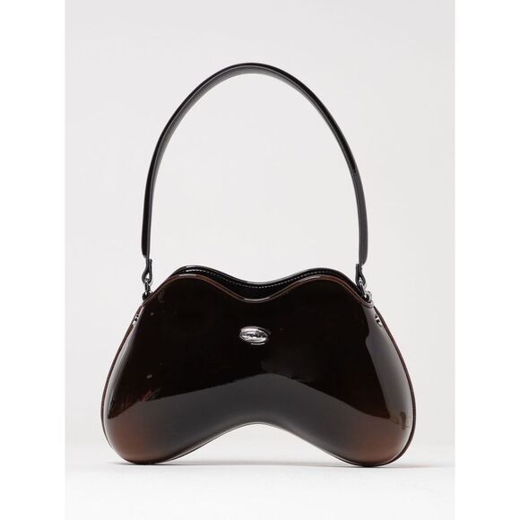 Diesel Shoulder Bag Woman Brown - Picture 1 of 3